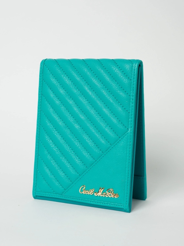 ロゴ入りキルトデザインミラー ミラー 鏡 Cecil Mcbee セシル ロゴ入りキルトデザインミラー ミラー 鏡 Cecil Mcbee セシル