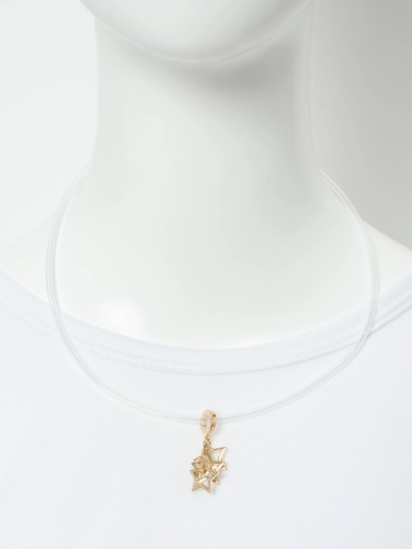 クリアチョーカーネックレス ネックレス Cecil Mcbee セシル クリアチョーカーネックレス ネックレス Cecil Mcbee セシル