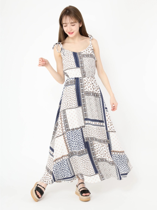 アラベスクマキシワンピース ロングワンピース Cecil Mcbee セシル アラベスクマキシワンピース ロングワンピース Cecil Mcbee セシル