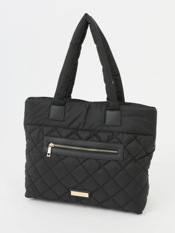 ナイロンキルティングバッグ 大 トートバッグ Cecil Mcbee セシル ナイロンキルティングバッグ 大 トートバッグ Cecil Mcbee セシル
