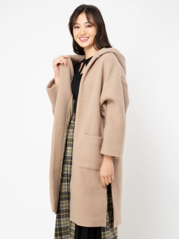 カットスライバーフードコーディガン カーディガン Cecil Mcbee