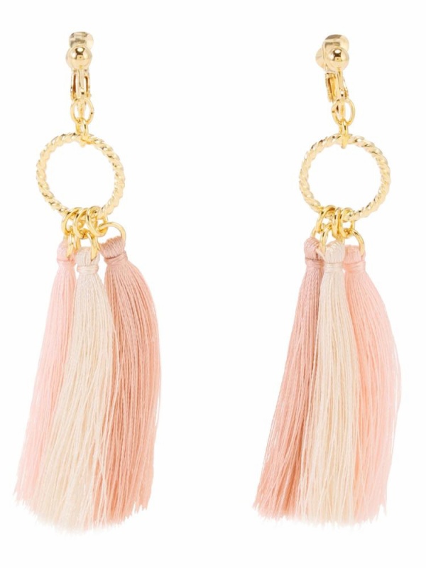 S フリンジタッセルイヤリング イヤリング Dazzlin ダズリン