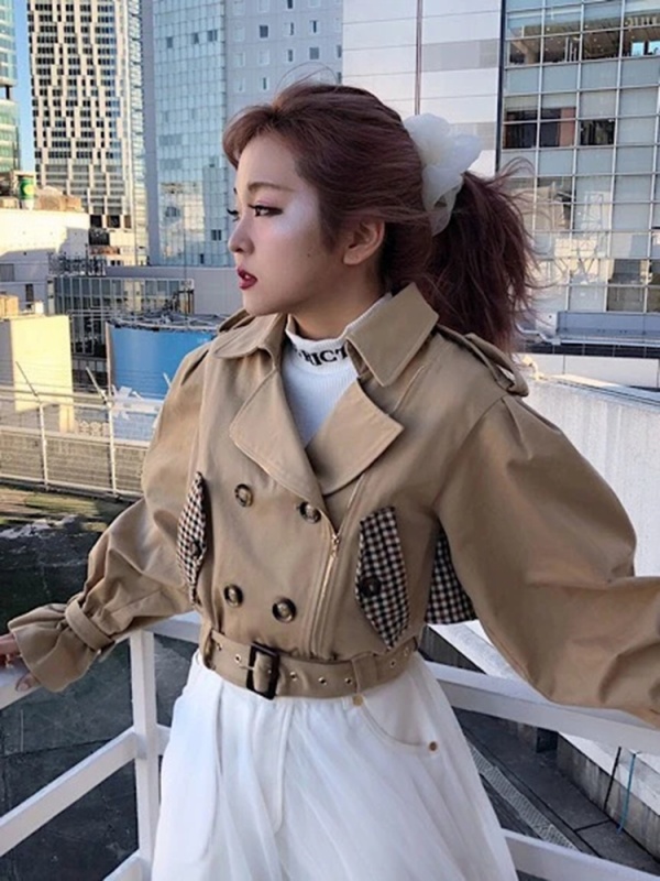 ショートトレンチコート トレンチコート One Spo ワン スポ