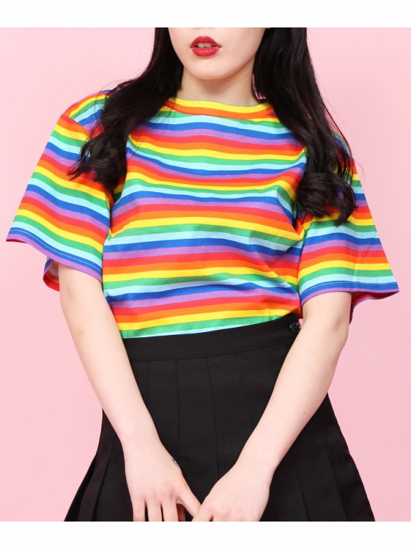 血まみれの 後ろ 背後 背面 部 嫌い レインボー シャツ Janewmccabe Com