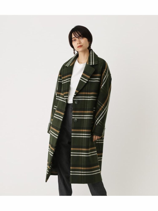 Over Loose Chester Coat チェスターコート Azul By Moussy